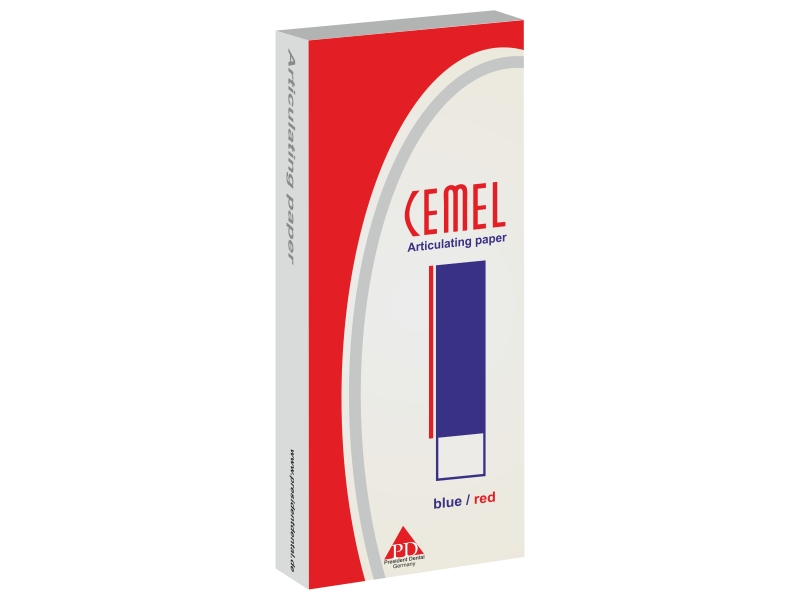 کاغذ کاربن کمل پی دی Articulating paper PD CEMEL کاغذ کاربن کمل پی دی Articulating paper PD CEMEL