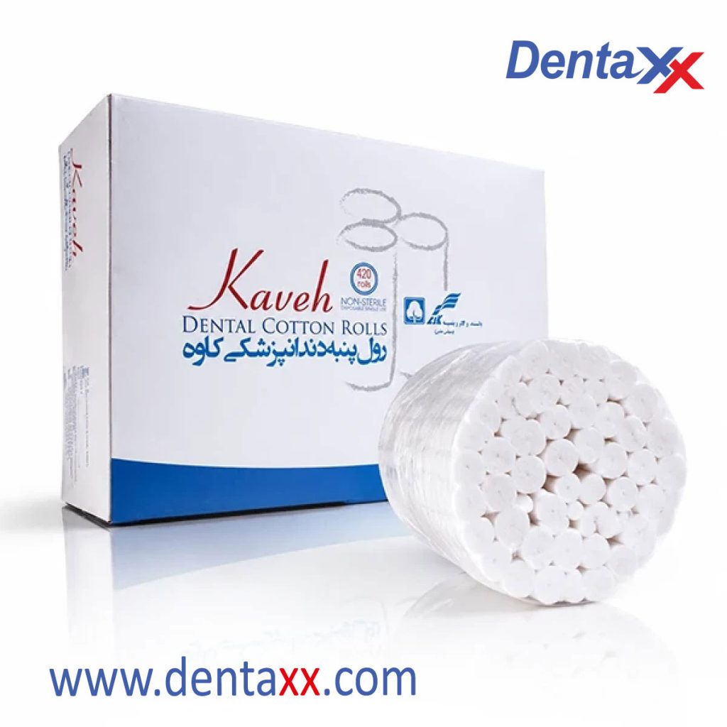 رول پنبه کاوه بزرگسال Kaveh Dental Cotton Rolls