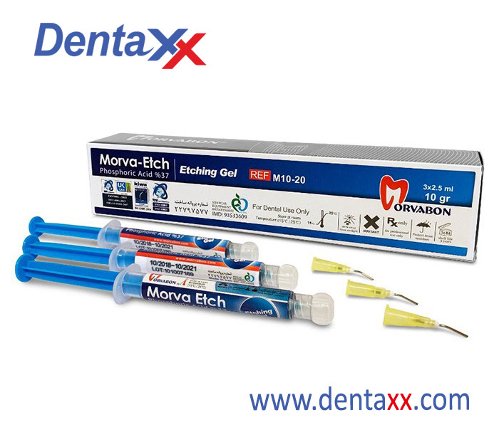 ژل اسید اچ 37% مروابن Morvabon Etching Gel 